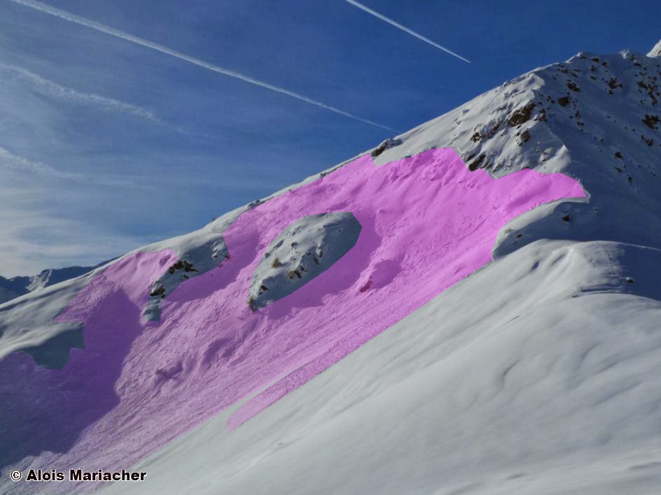 Lawinenabgänge der vergangenen Woche