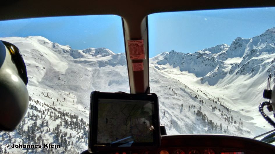 Bilder vom Lawinenabgang im Urgtal vom 07.04.2015