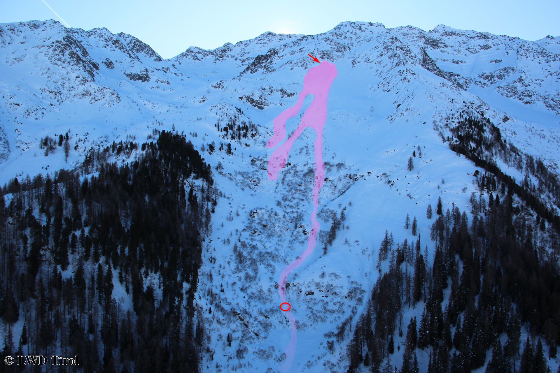 Lawinenunfall Gamskarspitze – Westliche Verwallgruppe vom 31.12.2019