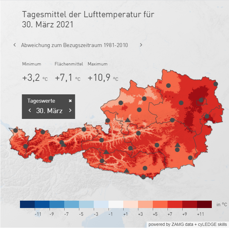 Frischer Triebschnee sowie Lockerschneelawinen bilden die Hauptgefahr