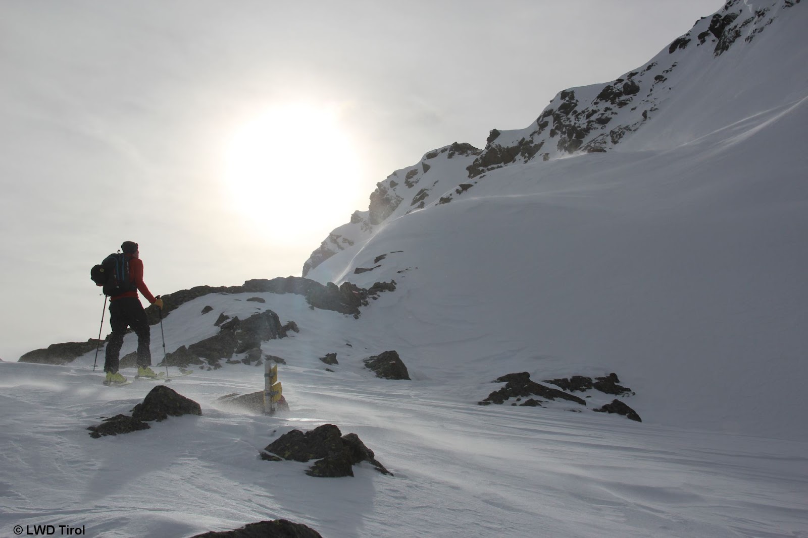 Mit Neuschnee und Wind gebietsweise erhebliche Lawinengefahr