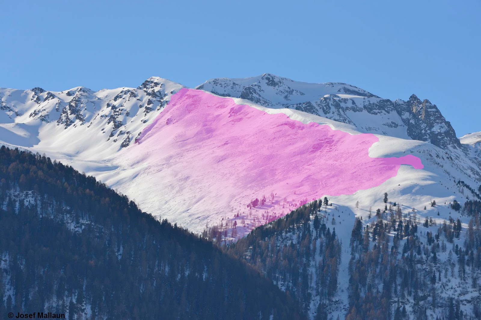 Heimtückisches Altschneeproblem