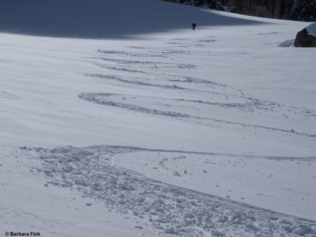 Abfahrtsgenuss im Gschnitztal (Foto: 12.04.2022)