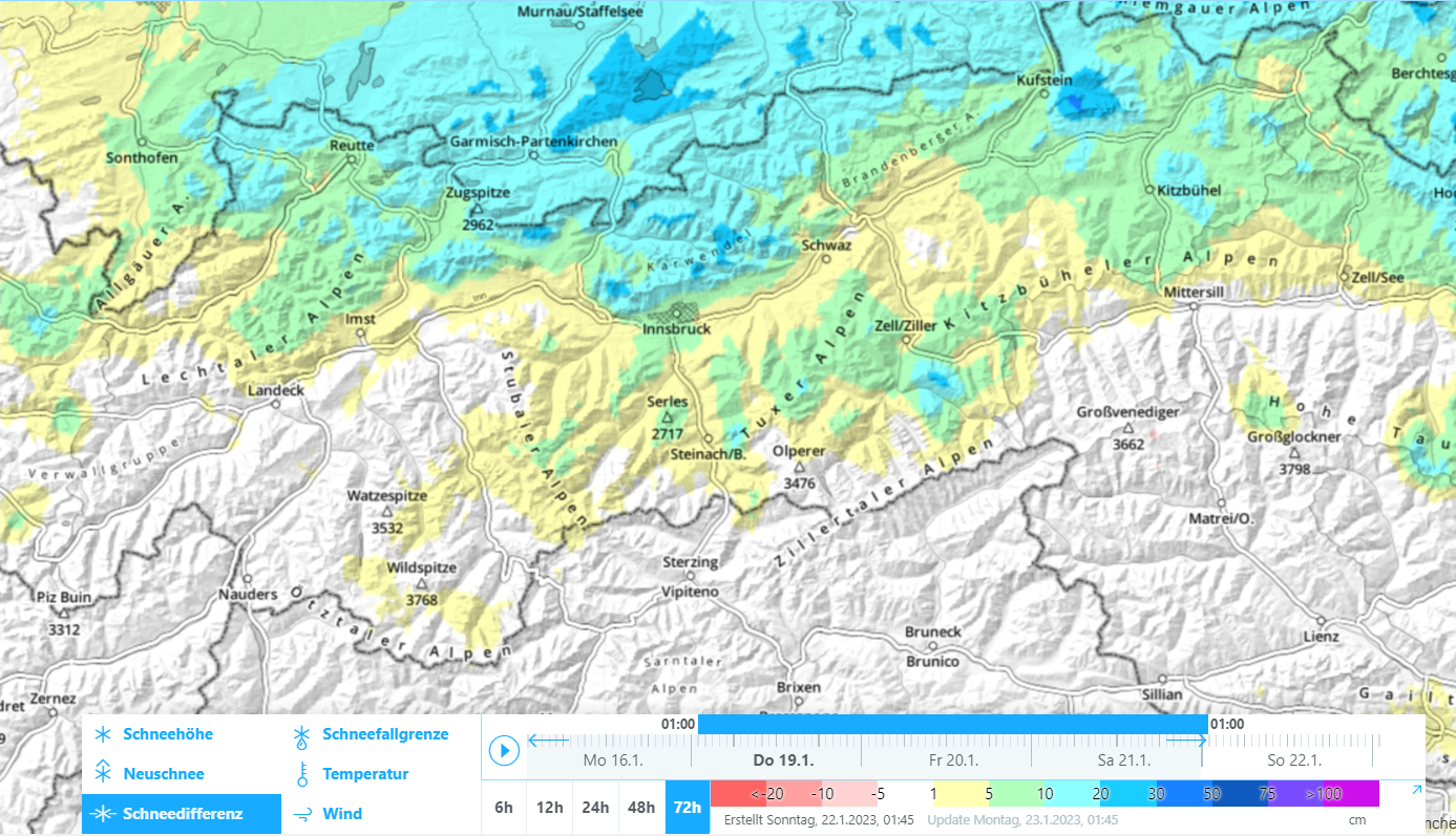 Sicher und gefährlich liegen oft eng beieinander – Frischer Triebschnee ist meist sehr störanfällig