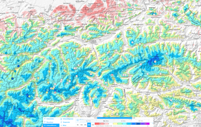 48h-Schneedifferenz 13.03.-14.03.