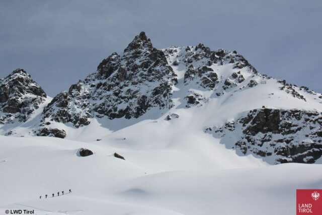 Recht gute Bedingungen in der Silvretta (Foto: 27.04.2023) Recht gute Bedingungen in der Silvretta (Foto: 27.04.2023)