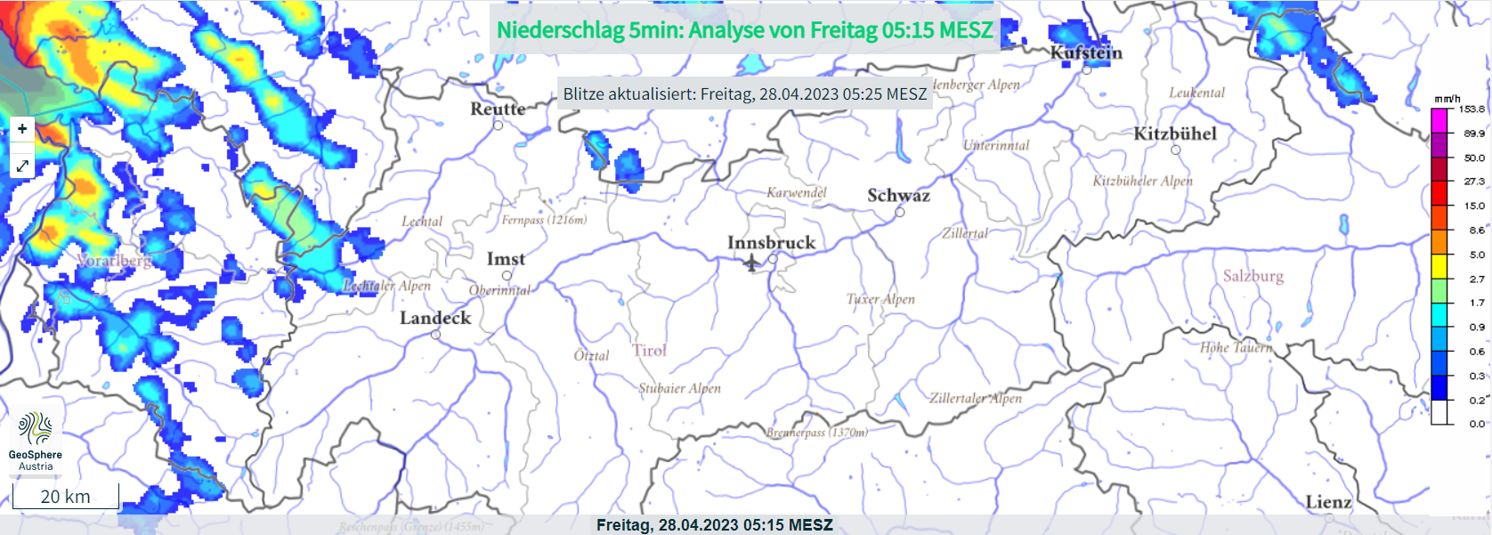 Regen und Wärme schwächen die Schneedecke