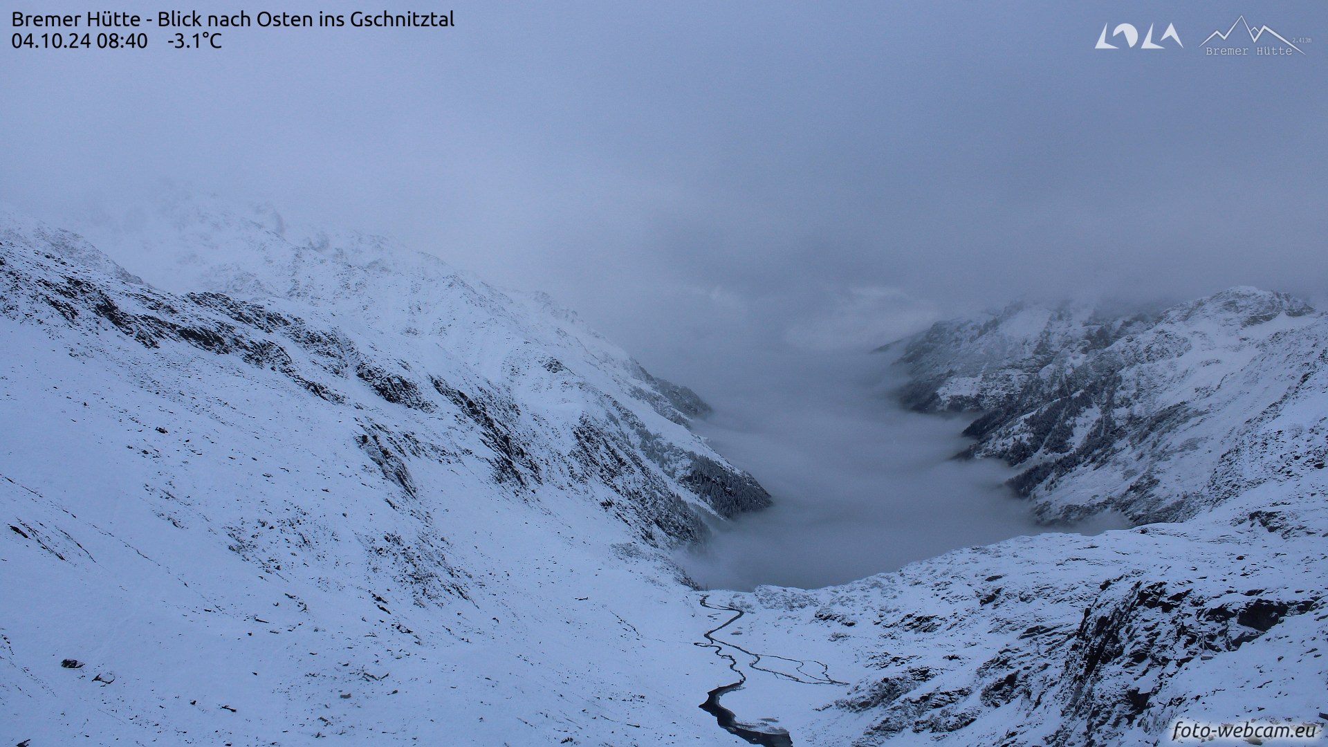 Teilweise winterlich im Hochgebirge