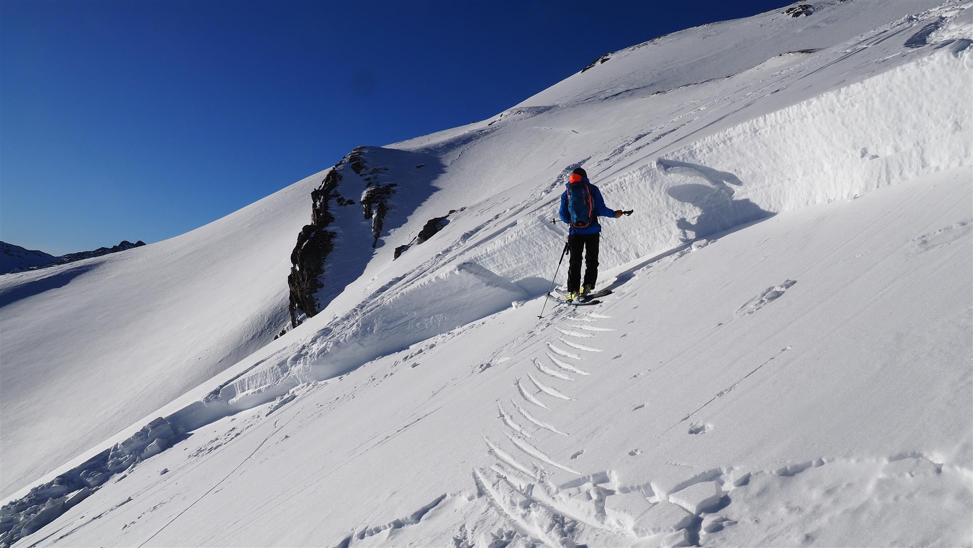 Der Lawinenanriss (© LWD Tirol, 27.12.2024)