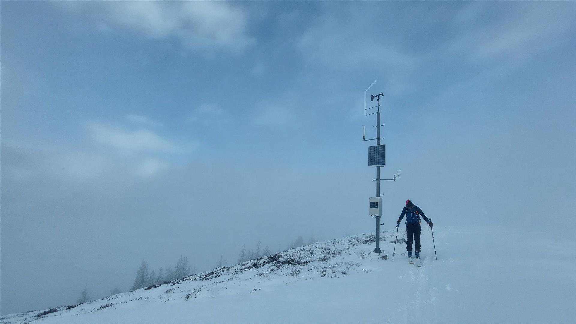In den Hauptniederschlagsgebieten im Süden erhebliche Lawinengefahr