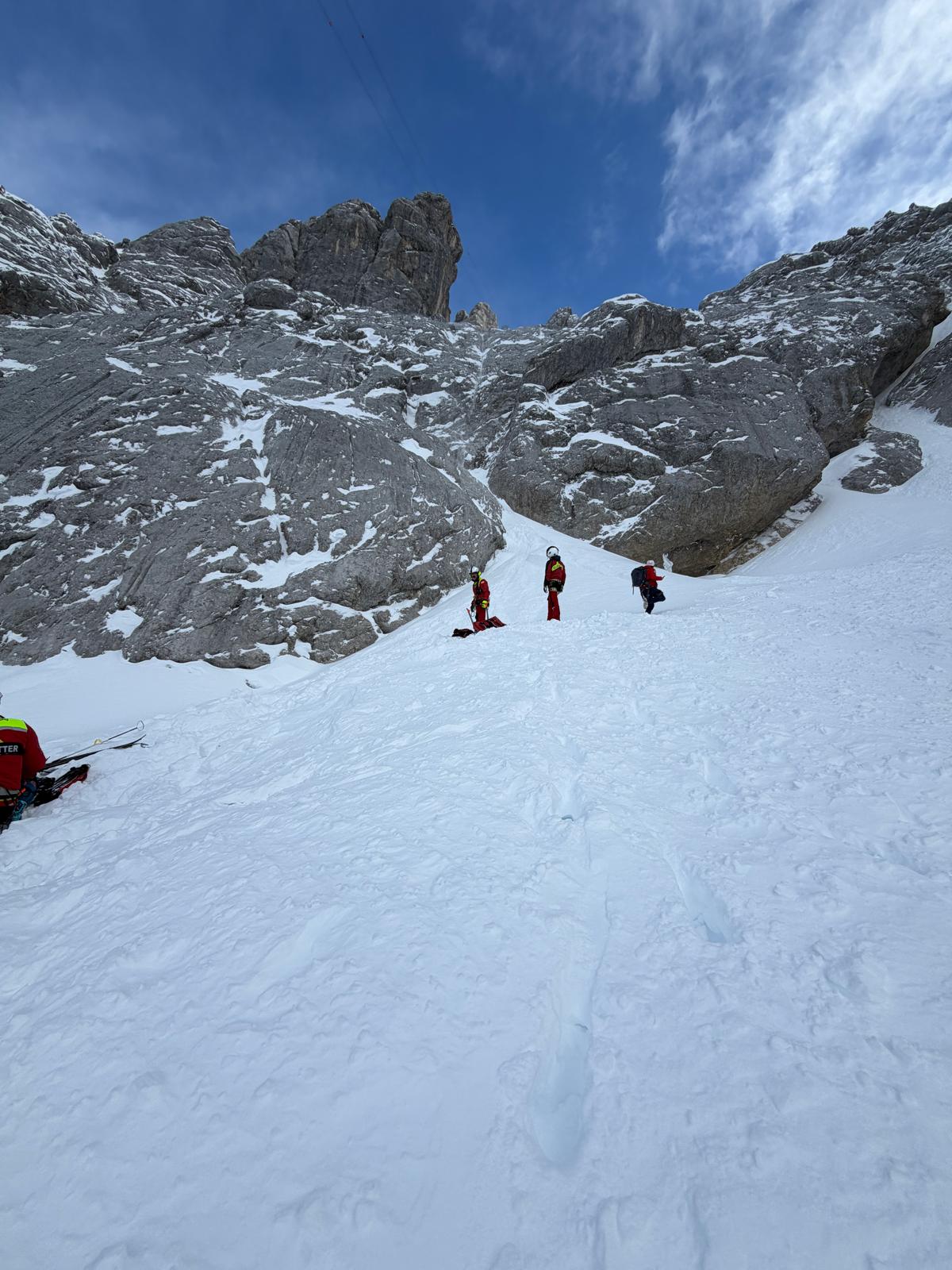 Tödliches Lawinenunglück unterhalb der Zugspitze