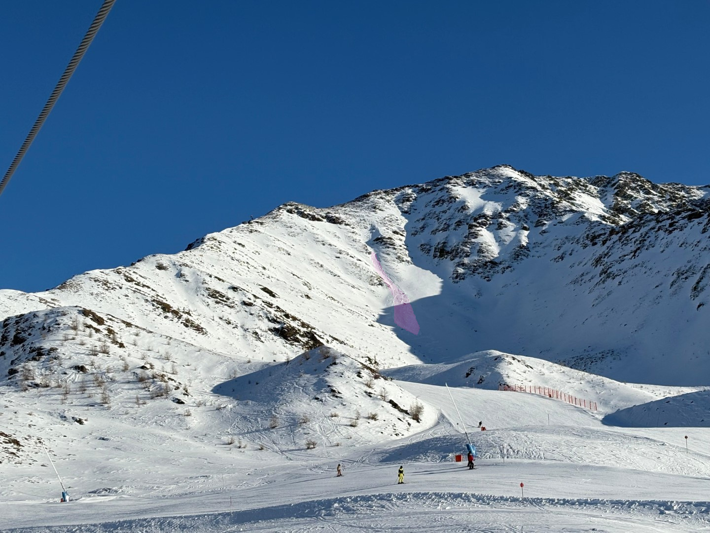 Eine personenausgelöste Schneebrettlawine ohne Schäden am Gorner in der Goldriedgruppe (© Anton Riepler, 19.01.2026)