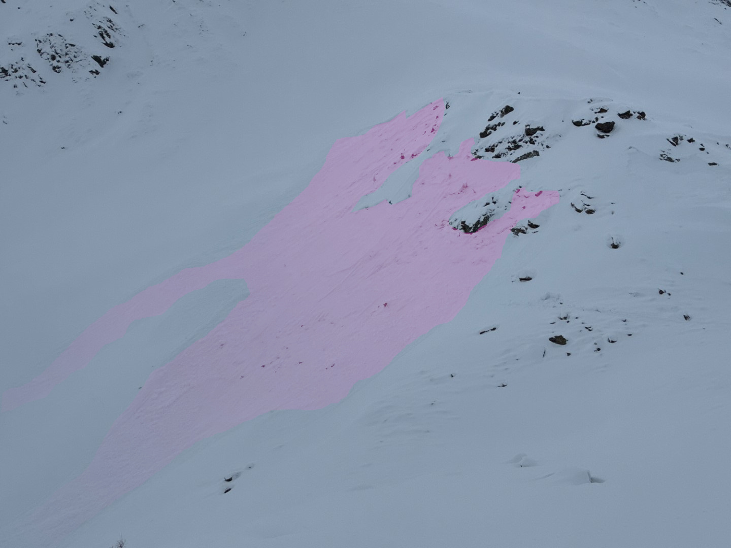 Fernauslösung in der Region Deferegger Alpen Ost (© LWD Tirol, 29.01.2026)