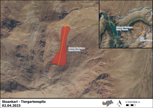 Cartografia della valanga. Cartografia della valanga.