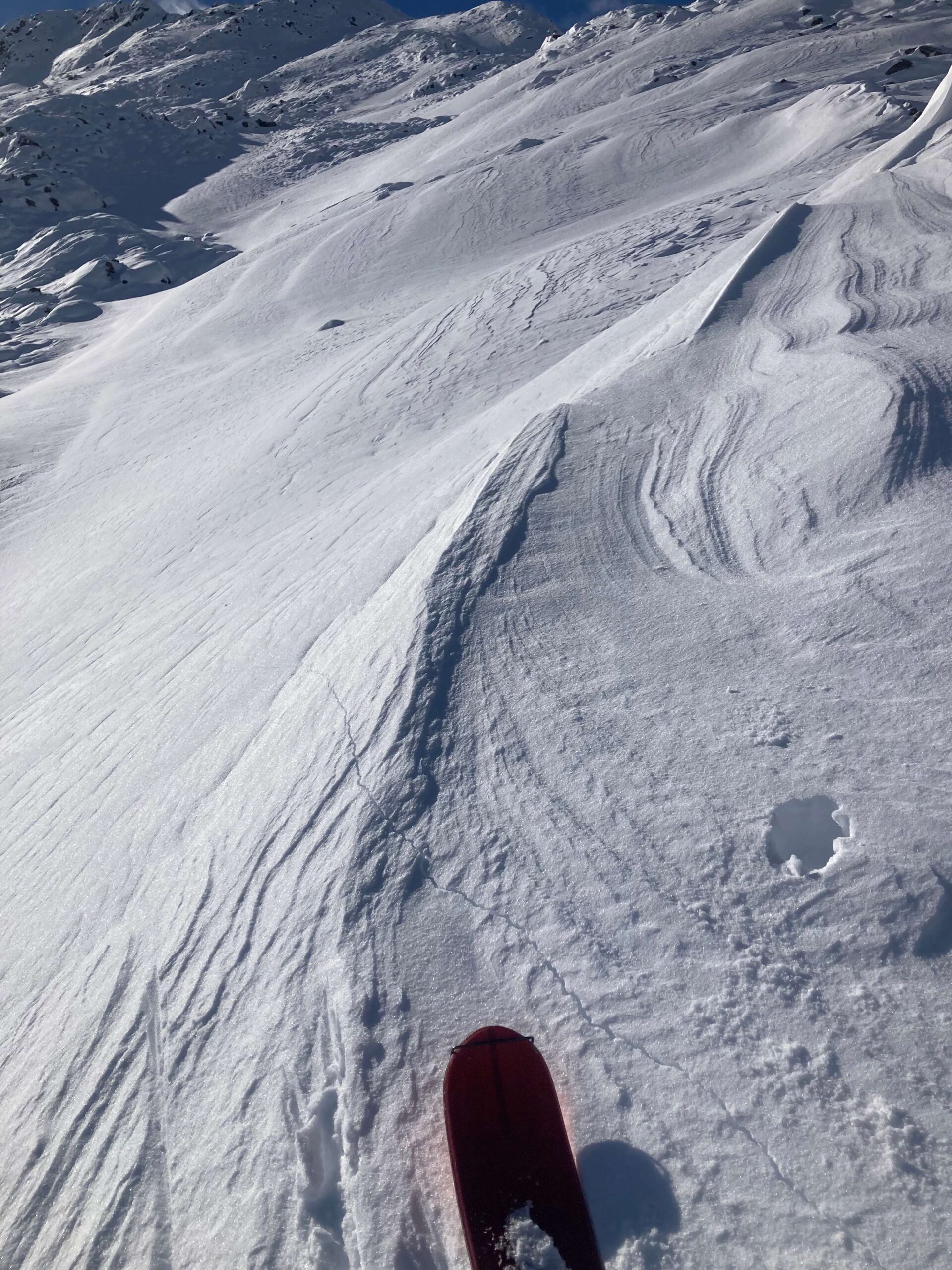 Attenzione alla neve ventata