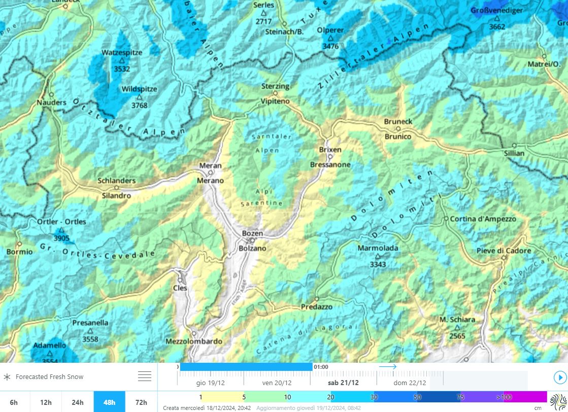Nevicate durante le festività natalizie: aumento significativo del pericolo valanghe