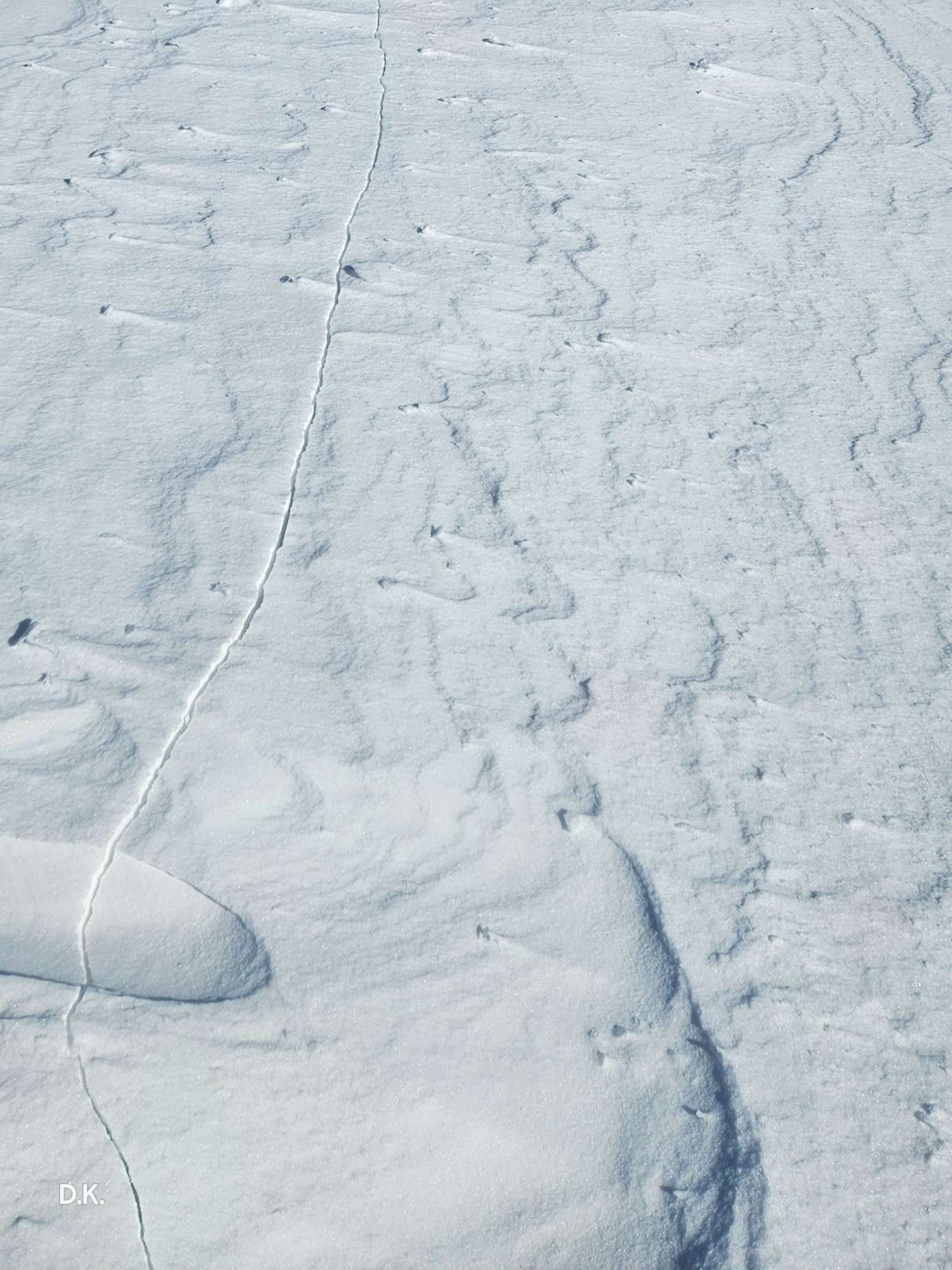 Achtung vor frischem Triebschnee, Altschneeproblem beachten!