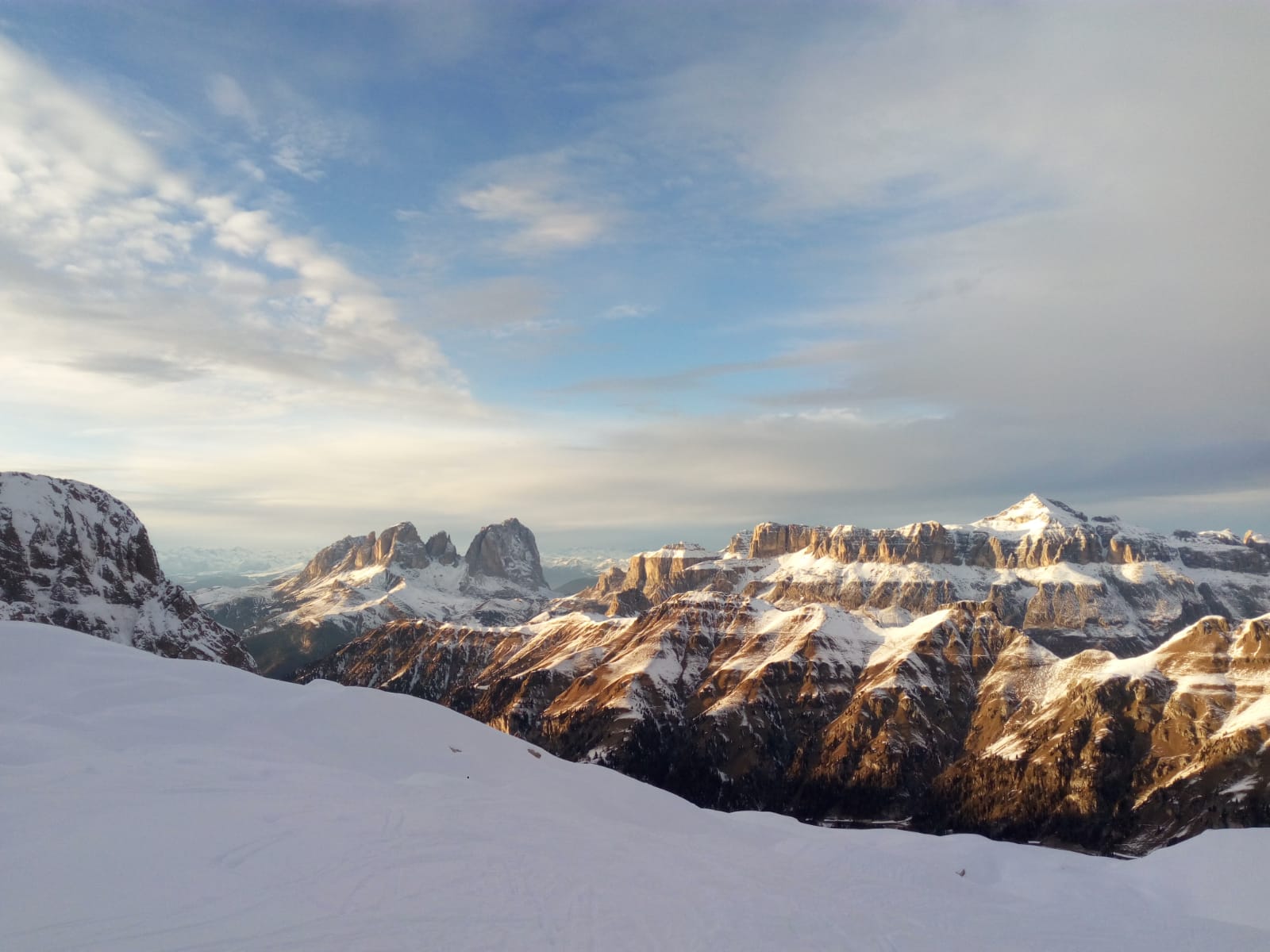Situazione nivologica Marmolada