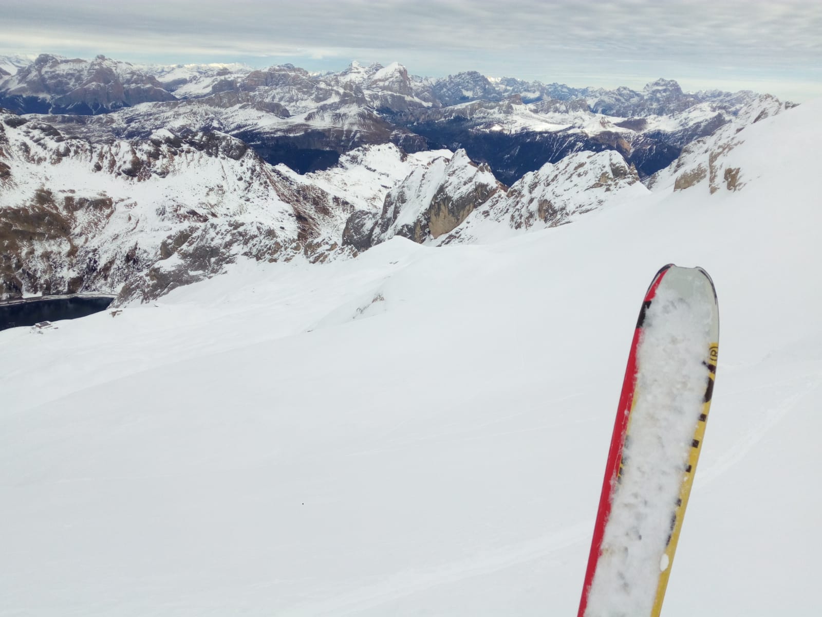 Marmolada (info dalla guida alpina sul territorio).