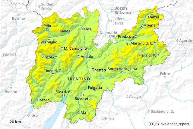 Aggiornamento sull’innevamento Trentino